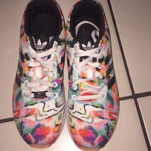 Adidas torsion shoes multi colored mens 9 women 10